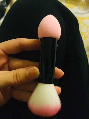 Customer photo review of 2 in 1 Brush Sponge
