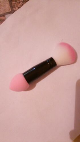 Customer photo review of 2 in 1 Brush Sponge