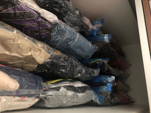 Customer photo review of Vacuum Storage Bag