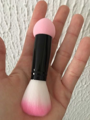 Customer photo review of 2 in 1 Brush Sponge