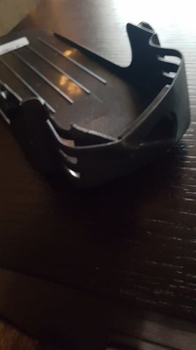 Customer photo review of 10 pc Adjustable Shoe Organizer Footwear