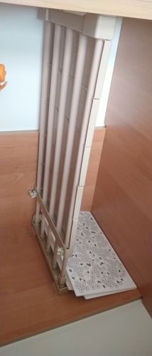 Customer photo review of Adjustable Closet Organizer