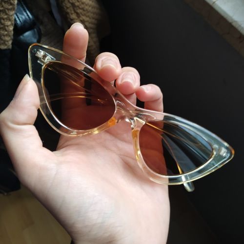 Customer photo review of Cat Eye Sunglasses