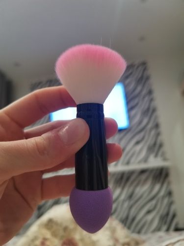 Customer photo review of 2 in 1 Brush Sponge