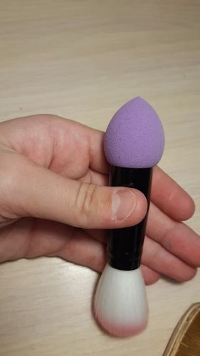 Customer photo review of 2 in 1 Brush Sponge