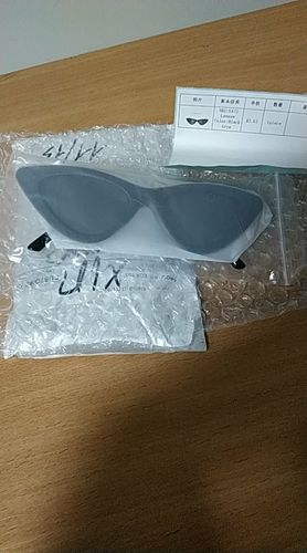 Customer photo review of Cat Eye Sunglasses
