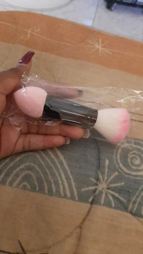 Customer photo review of 2 in 1 Brush Sponge