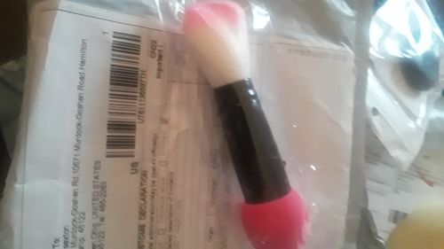 Customer photo review of 2 in 1 Brush Sponge