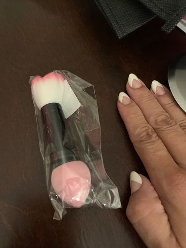 Customer photo review of 2 in 1 Brush Sponge