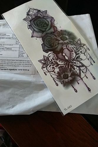 Customer photo review of Festival Body Art