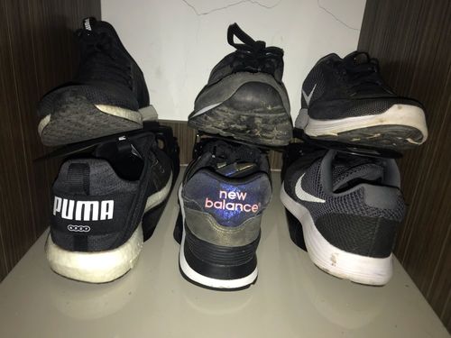 Customer photo review of 10 pc Adjustable Shoe Organizer Footwear