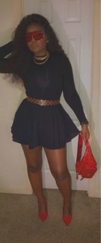 Customer photo review of Chloé Plush Sunglasses