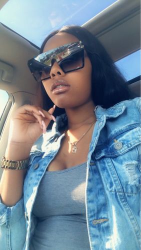 Customer photo review of Chloé Plush Sunglasses