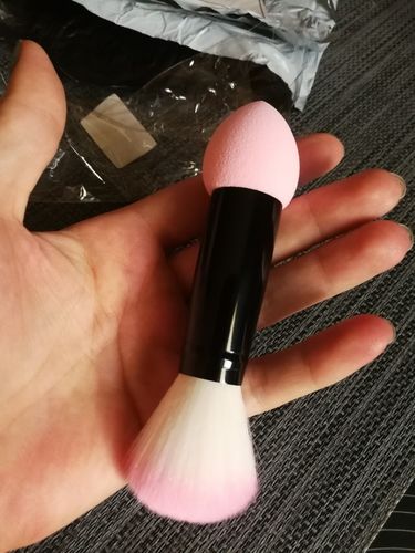 Customer photo review of 2 in 1 Brush Sponge