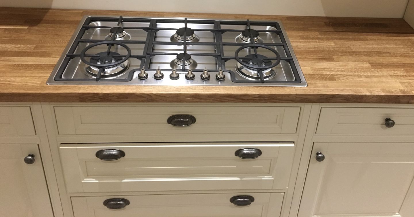 Customer photo review of Warwick Mottled Cast Iron Cabinet Knob