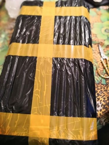 Customer photo review of Adjustable Closet Organizer