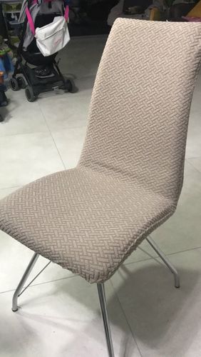 Customer photo review of Dining Chair Cover