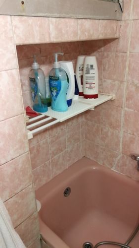 Customer photo review of Adjustable Closet Organizer