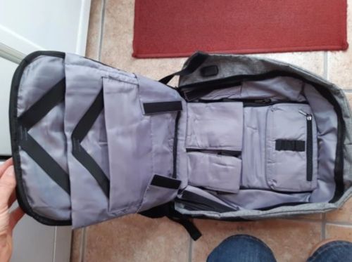 Customer photo review of ChargeX™ - The Ultimate Anti-theft Charging Backpack