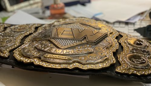 Customer photo review of AEW BELT (Tv style )