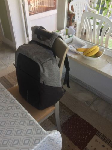 Customer photo review of ChargeX™ - The Ultimate Anti-theft Charging Backpack