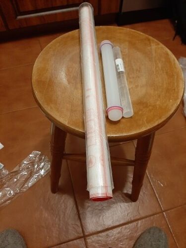 Customer photo review of Rouleau a pate a sucre silicone