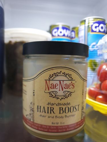 Customer photo review of Nae Nae's 9oz Hair Boost Special