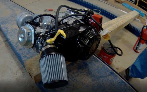 Customer photo review of 460cc Go Kart Racing Engine - DIY Assembly