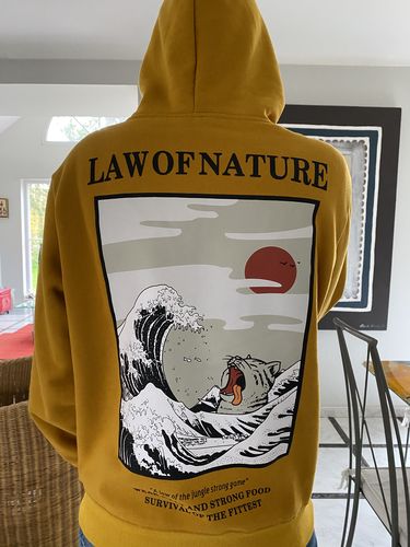 Customer photo review of Hoodie LAW OF NATURE™