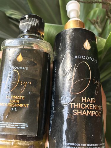 Customer photo review of Organic Hair Growth Oil