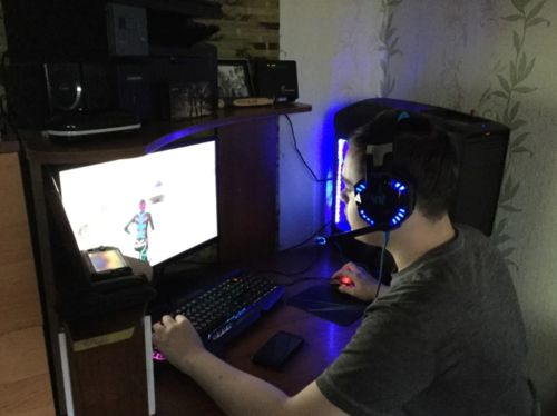 Customer photo review of KOTION™ Gaming Headset