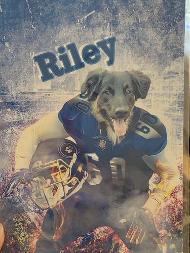 Customer photo review of 'Tennesee Doggos' Personalized Dog Poster