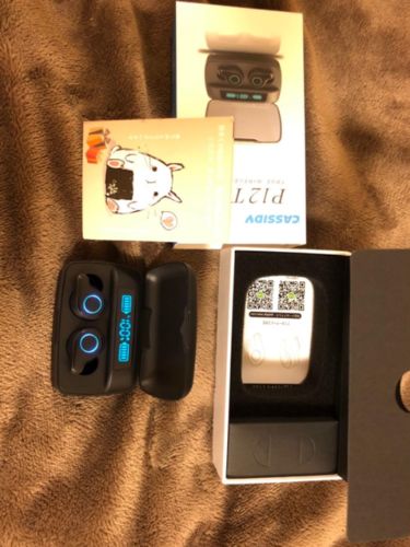 Customer photo review of Zagzog ワイヤレスイヤホンTWS-P12 Bluetooth5.0 進化版 3Dステレオサウンドノイズキャンセリング