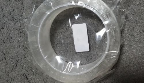 Customer photo review of Reusable Double-Sided Gel Sticky Tape 【LAST DAY PROMOTION】