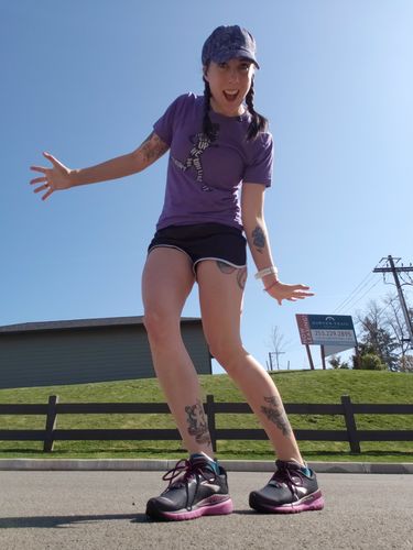Customer photo review of Outrun x Britt Limited Edition Tee