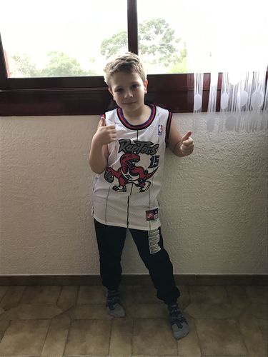 Customer photo review of CARTER Vince (Blanc Légende) ENFANT