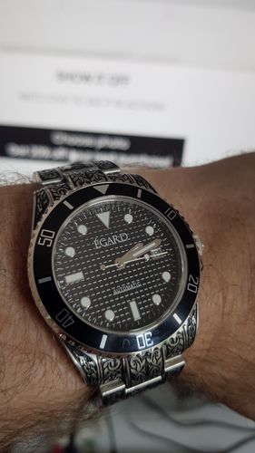 Customer photo review of Poseidon Octo Steel