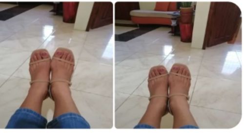 Customer photo review of Charie Old Rose