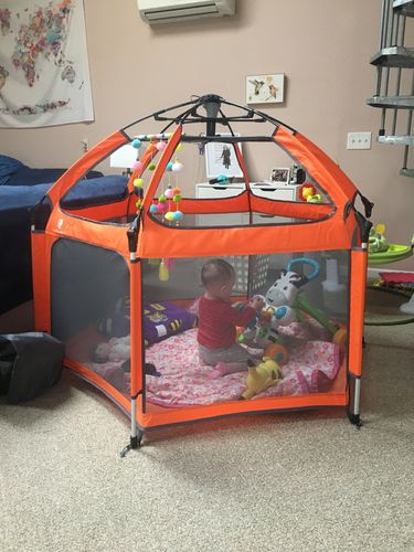 Customer photo review of Pop N' Go® Playpen