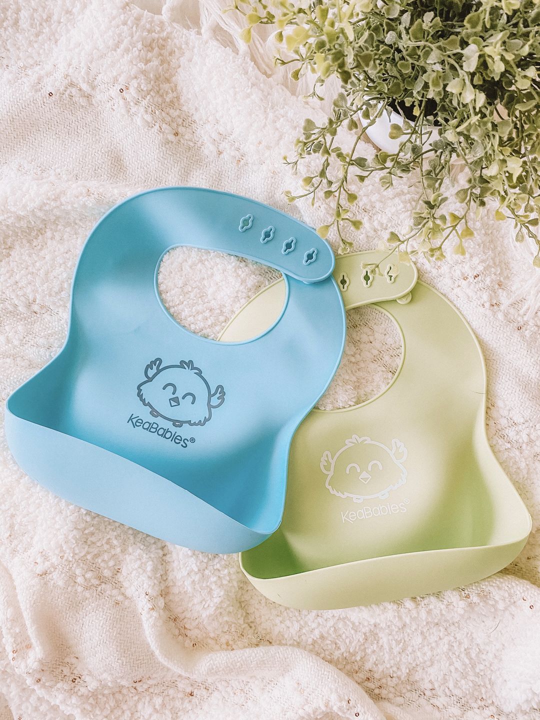 Customer photo review of Silicone Bibs