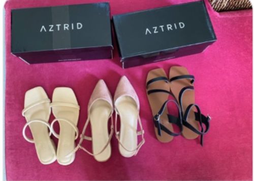 Customer photo review of Gian Old Rose Suede