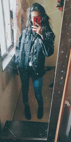 Customer photo review of Colorant Denim Jacket