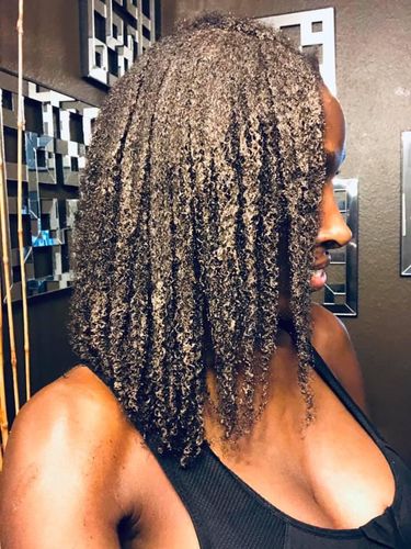 Customer photo review of Omez Beauty products  - Chebe Hair Grease