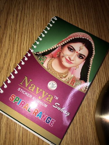 Customer photo review of The Bindi Book - 960 bindis