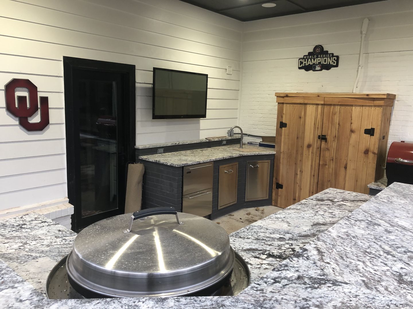 Customer photo review of University of Oklahoma Vintage 3D Metal Artwork