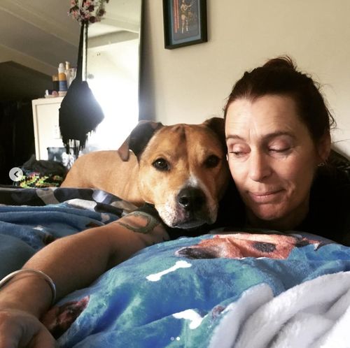 Customer photo review of Couverture Personnalisée Chien