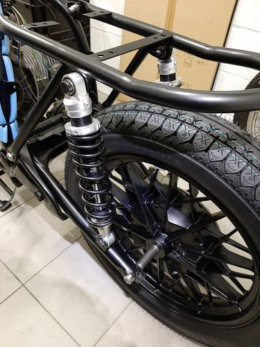 Customer photo review of Amortisseurs BMW R45/60/65/75/80/100 réglables YSS 270mm à 420mm
