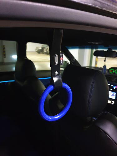 Customer photo review of CLASSIC "KURO" BLUE TSURIKAWA / JDM BOSOZOKU RING