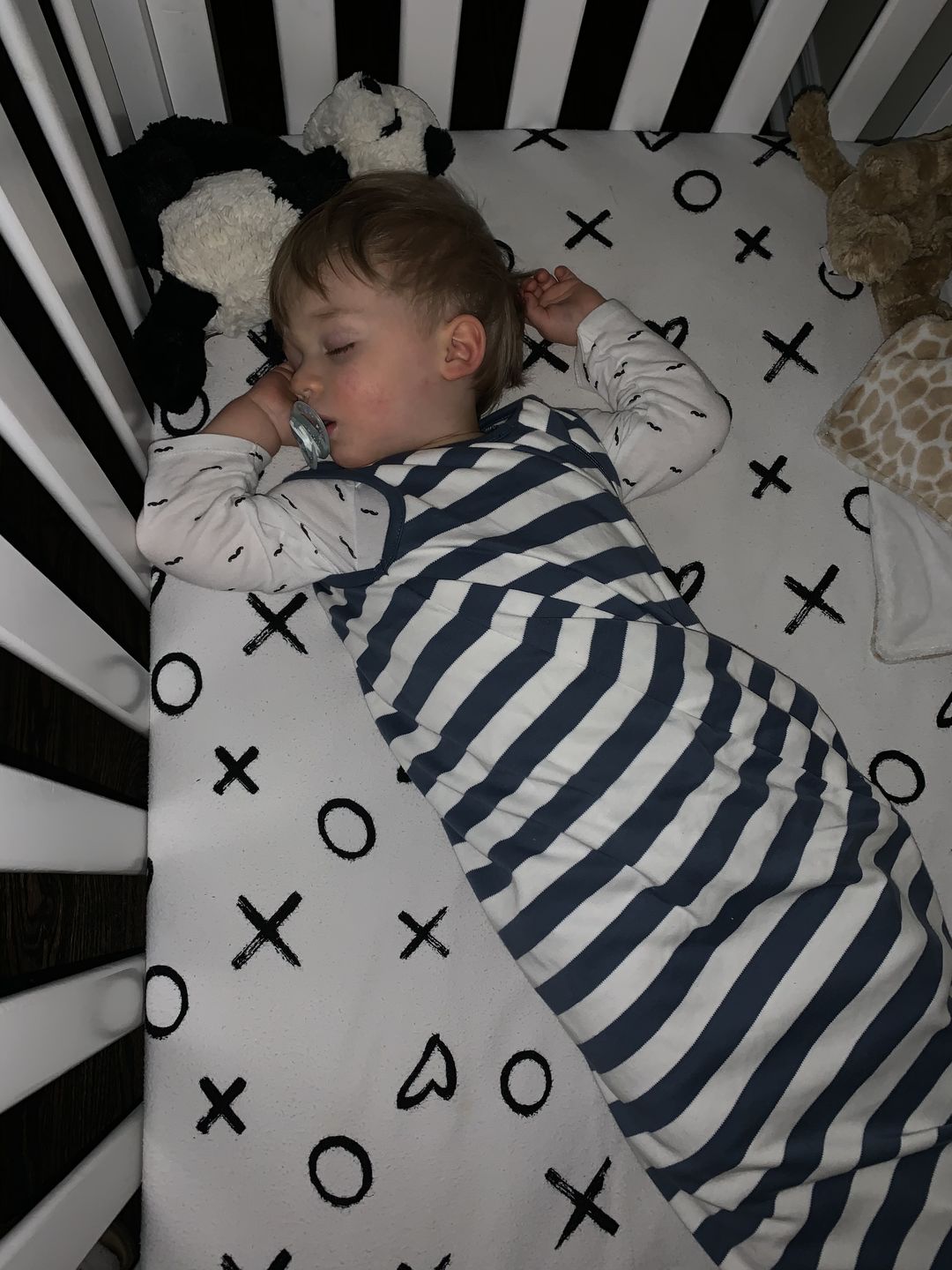 Customer photo review of Ecolino® Organic Cotton Classic Baby Sleep Bag or Sack, Gray