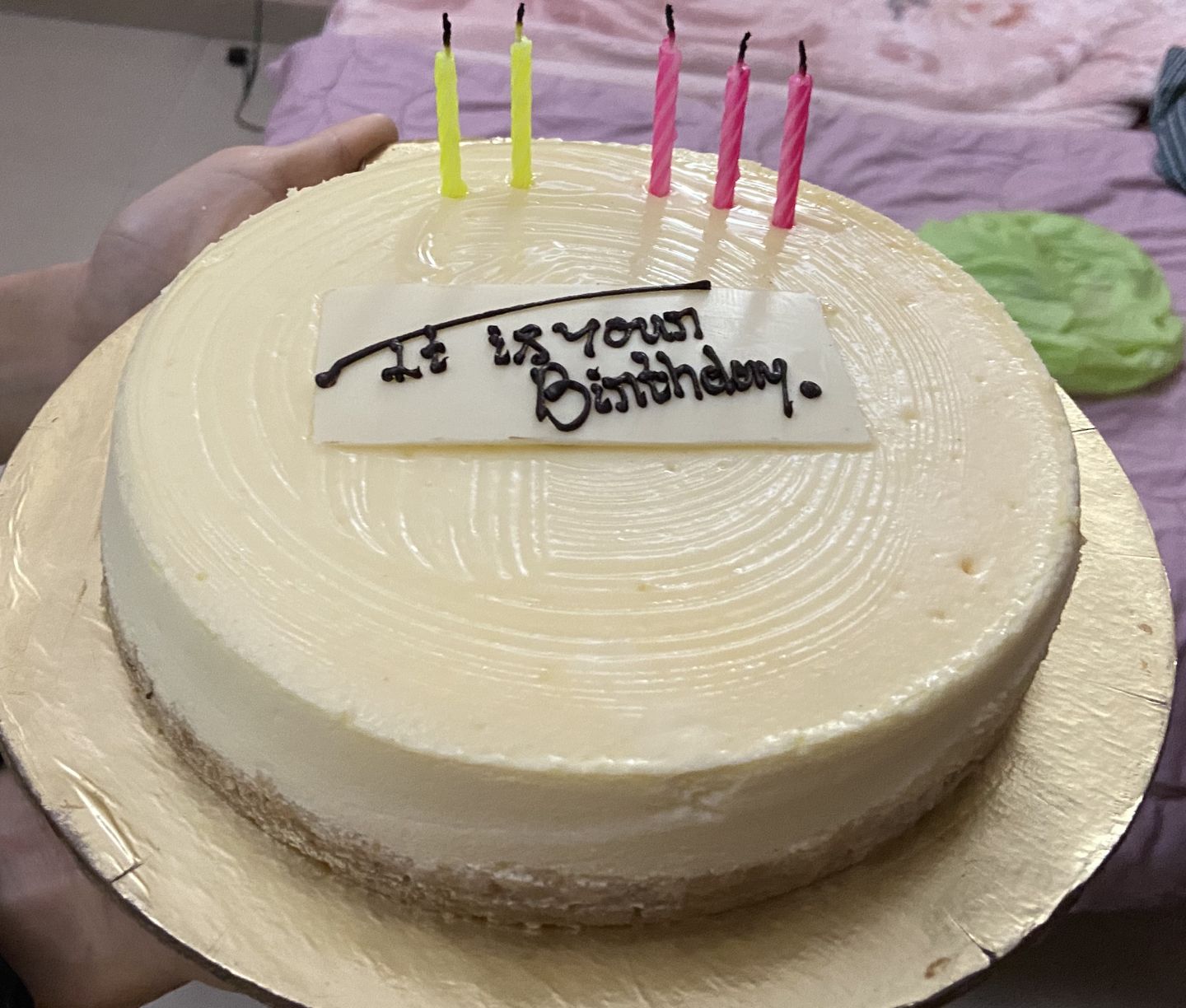 Customer photo review of New York Baked Cheese Cake
